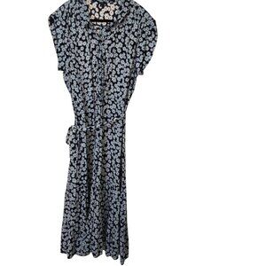 Ann Taylor Factory Petite Daisy Print Maxi Dress